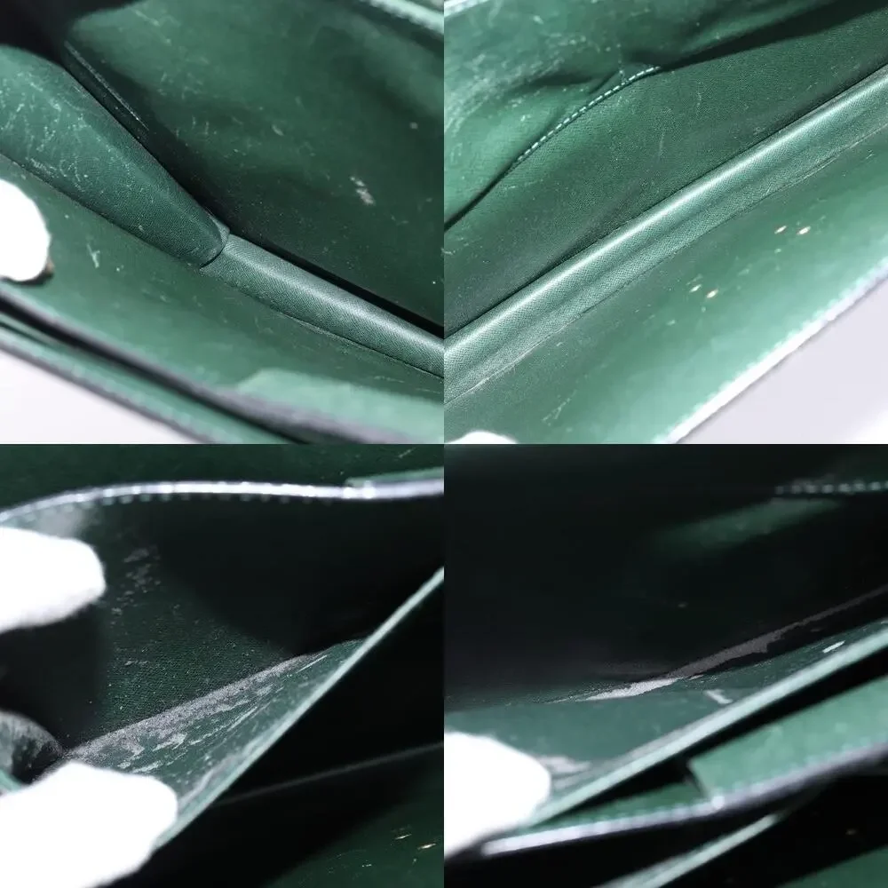 Louis Vuitton Taiga Serviette Moskova Business Bag Epicea Green